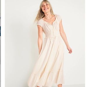 Beautiful old navy flowing skirt midi dress . I tried on once .